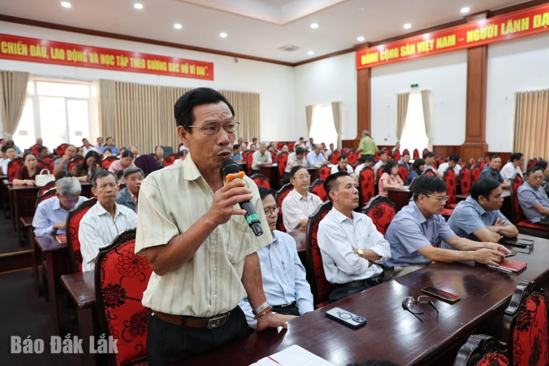Delegates participated in discussions at the conference.