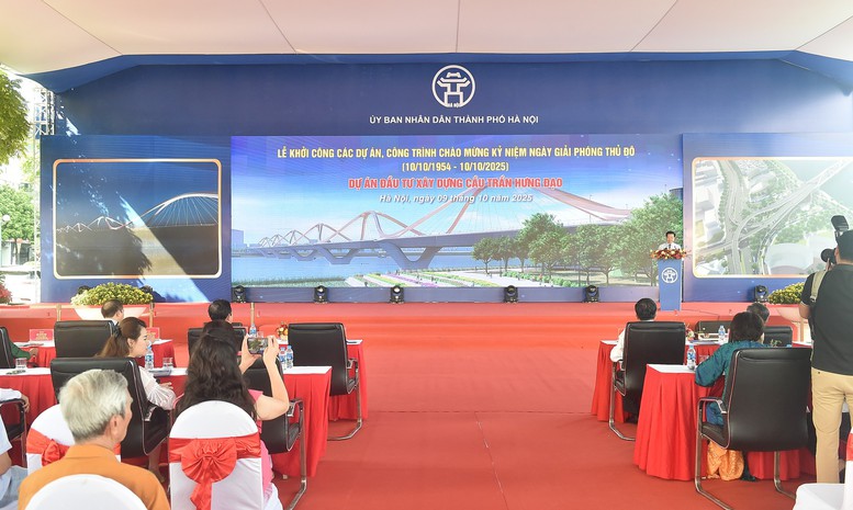 Hà Nội khởi công Dự án đầu tư xây dựng cầu Trần Hưng Đạo- Ảnh 2.