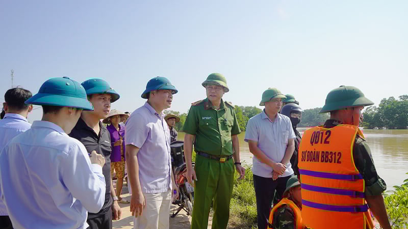 Thai Nguyen: Op veel plaatsen bestaat nog steeds overstromingsgevaar -0