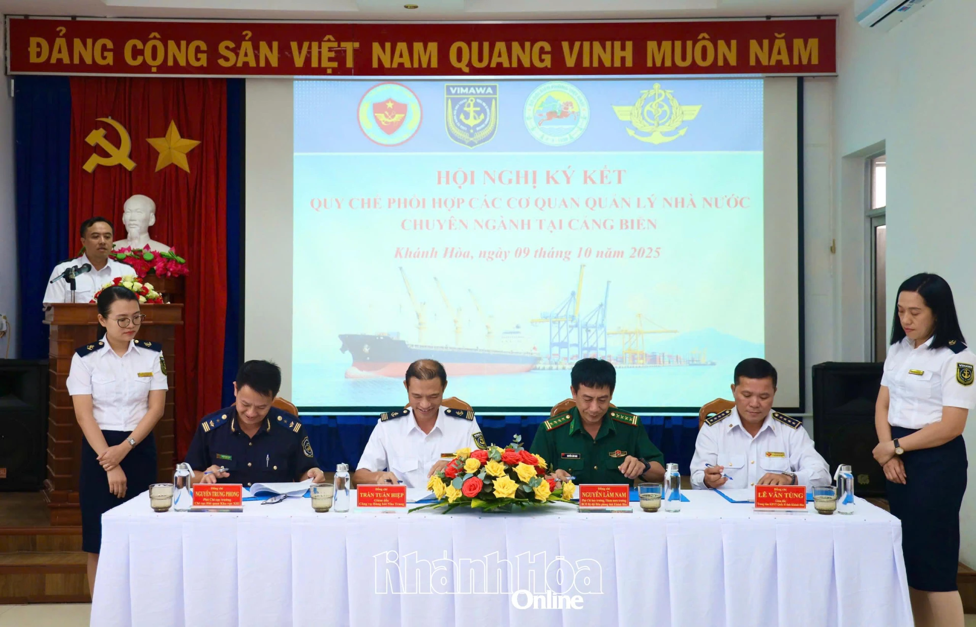 អង្គភាពអនុវត្តបានចុះហត្ថលេខា