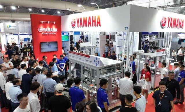 VIMF Bac Ninh 2025: Demonstrasjon av banebrytende teknologi som former Vietnams industrielle fremgang - Bilde 1. VIMF Bắc Ninh 2025: Trình diễn công nghệ đột phá, định hình bước tiến công nghiệp Việt Nam- Ảnh 1.