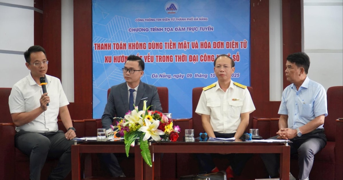 Đà Nẵng đẩy mạnh thanh toán không tiền mặt và hóa đơn điện tử