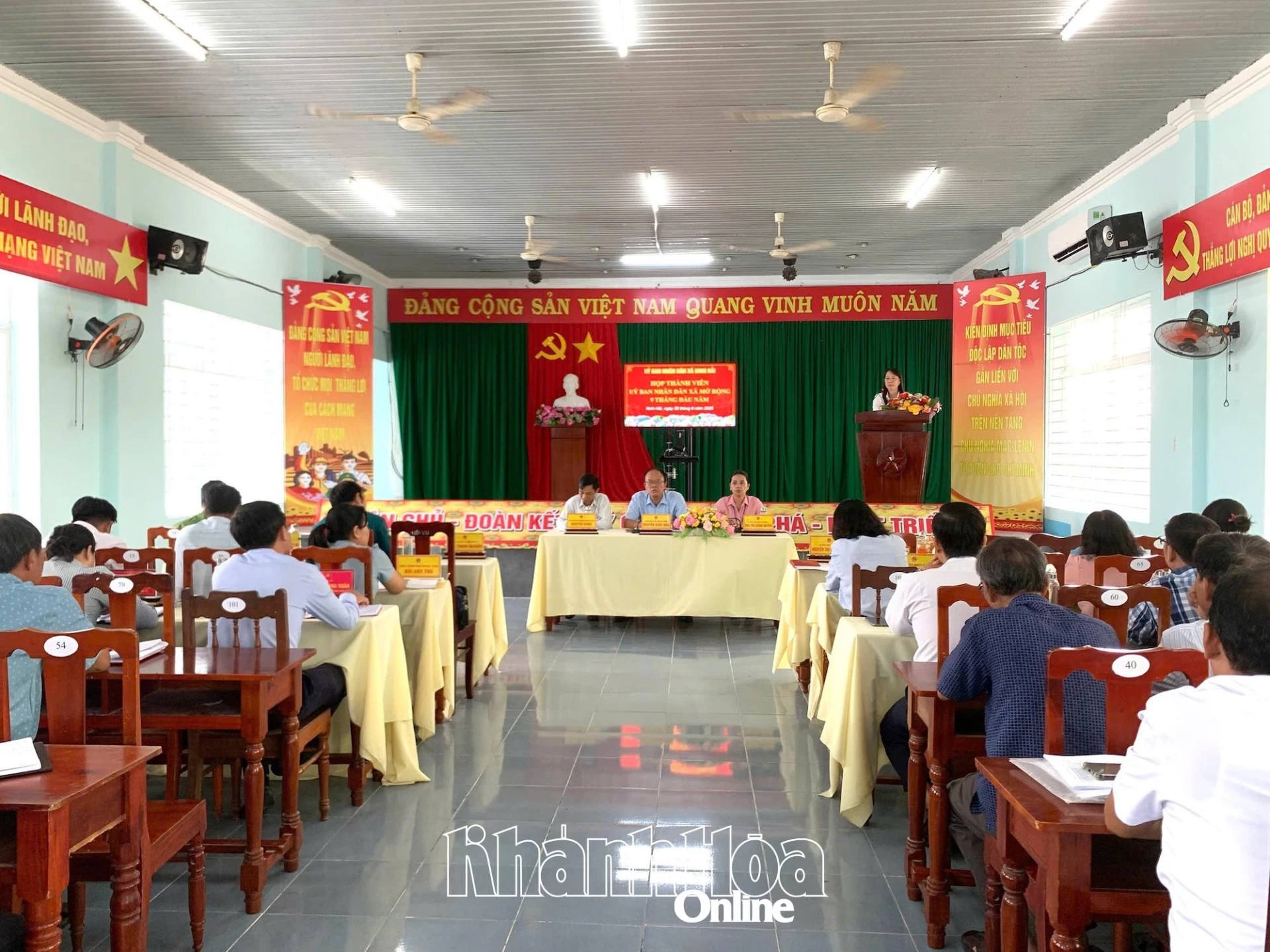 ទិដ្ឋភាពទូទៅនៃសន្និសីទ។