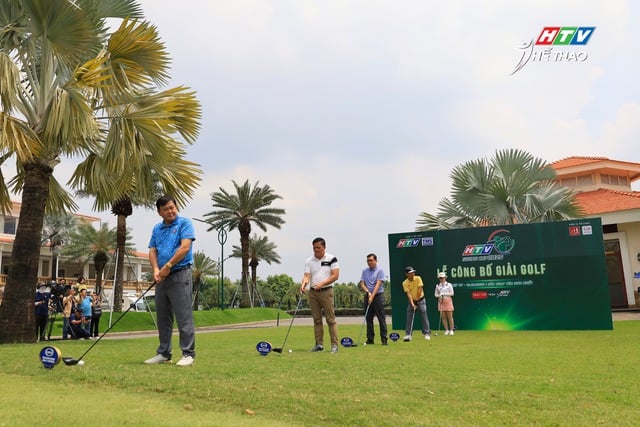 Giải golf HTV Swing Cup 2025 hấp dẫn thể thức đấu đồng đội đối kháng- Ảnh 1.