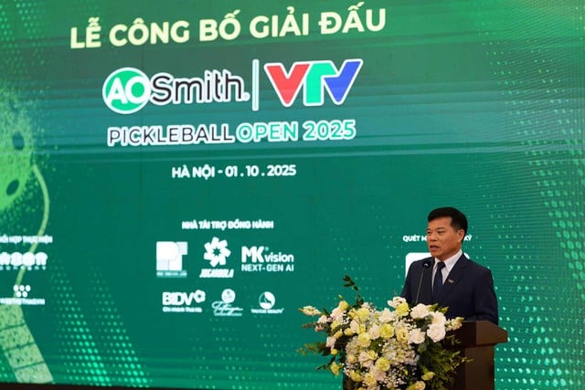 Giải VTV A.O.Smith Pickleball Open 2025: So tài đỉnh cao, kết nối cộng đồng- Ảnh 2.