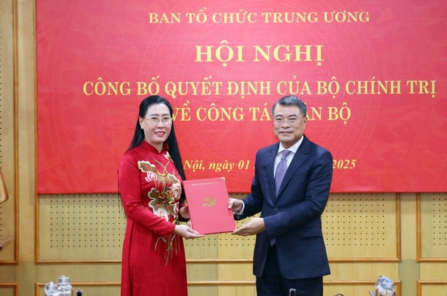 Bà Bùi Thị Quỳnh Vân được bổ nhiệm làm Phó trưởng Ban Tổ chức Trung ương - Ảnh 1.