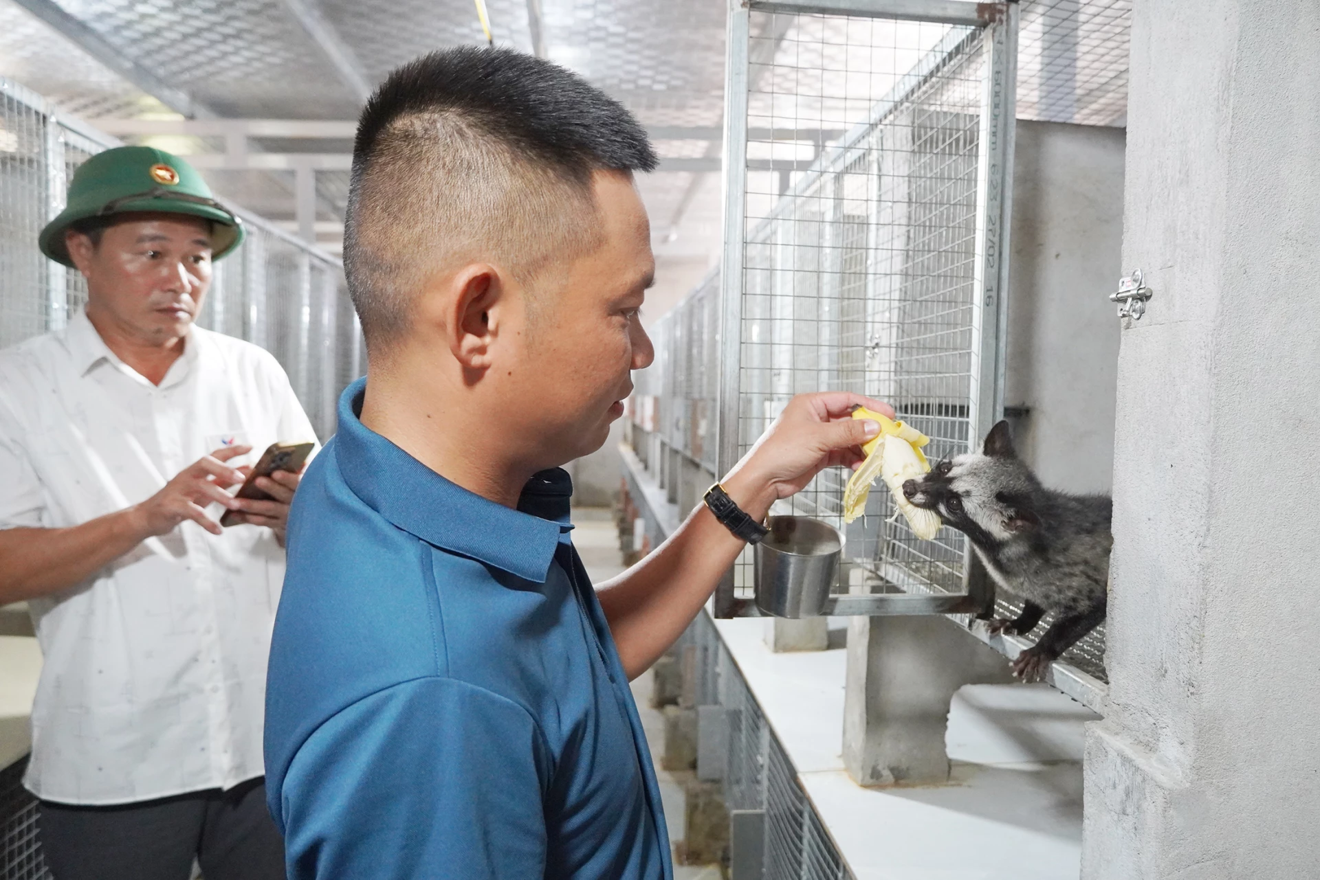 Mô hình nuôi chuồn hương của anh Nguyễn Minh Hoàng (xã Đông Trạch, Quảng Trị) đang phát triển hiệu quả - Ảnh: L.M

