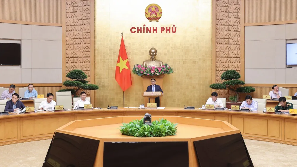 នាយក​រដ្ឋមន្ត្រី​ដឹកនាំ​កិច្ចប្រជុំ​រដ្ឋាភិបាល​ស្តីពី​រដ្ឋាភិបាល​មូលដ្ឋាន​ពីរ​កម្រិត​