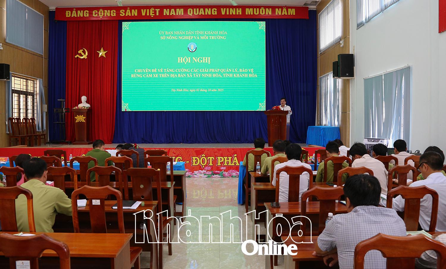 Scene at the conference