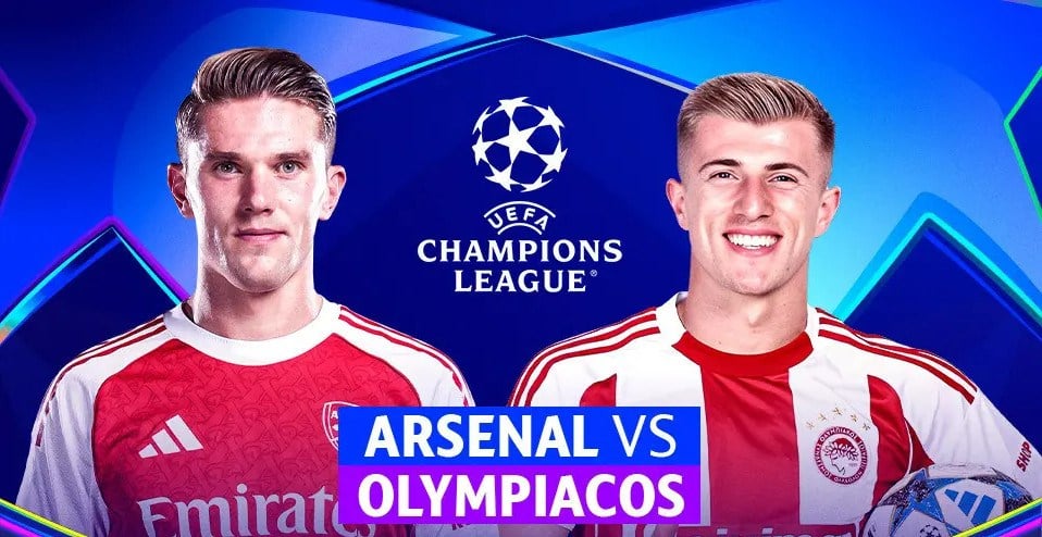 យោបល់លើការប្រកួត Arsenal vs Olympiacos ម៉ោង 2:00 ព្រឹក ថ្ងៃទី 2 ខែតុលា៖ បំបែកការចាញ់ក្នុងផ្ទះ - រូបថត 1