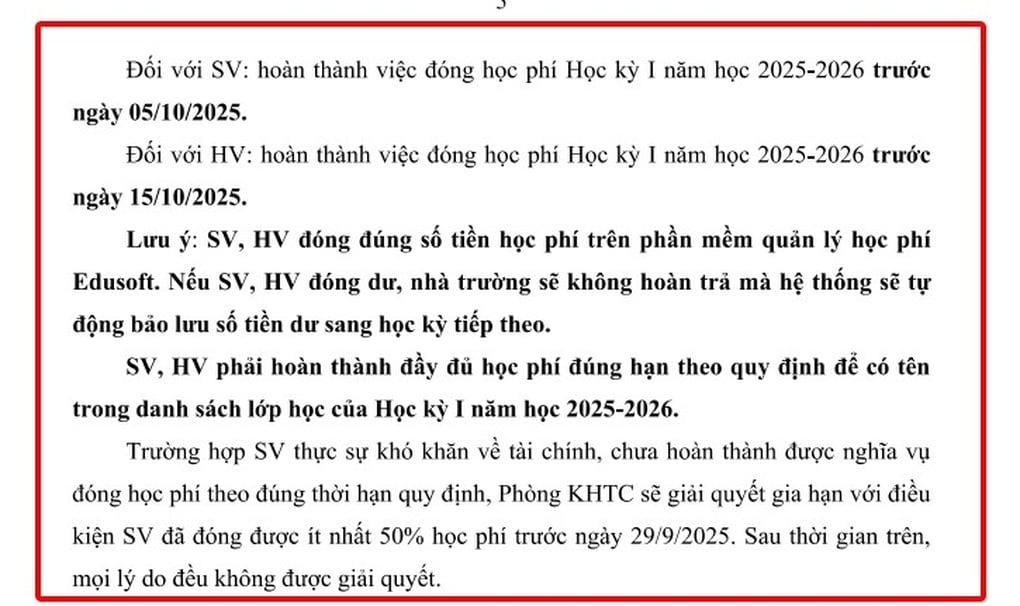 Sinh viên “kêu cứu vì chính sách học phí mới, trường đại học điều chỉnh - 2