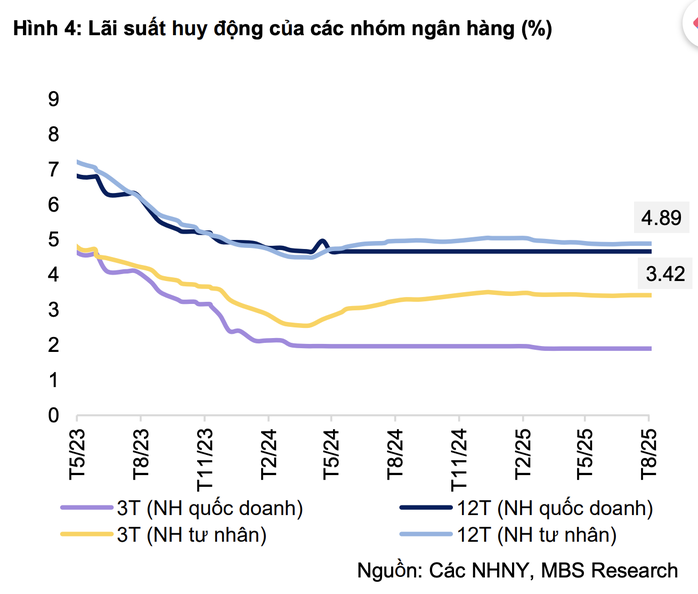 Lãi suất gửi tiết kiệm thấp, ngân hàng "quay xe" huy động vốn qua kênh trái phiếu - Ảnh 2.