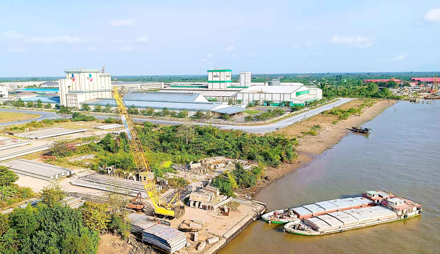 សួនឧស្សាហកម្ម និងតំបន់សេដ្ឋកិច្ចរបស់ខេត្តបានទាក់ទាញគម្រោងវិនិយោគបន្ទាប់បន្សំចំនួន 219 គម្រោងក្នុងនោះមាន 86 គម្រោង FDI ។ រូបភាព៖ សួនឧស្សាហកម្ម Binh Minh។