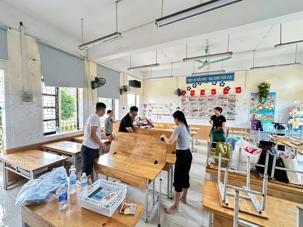 Trường học giữa Hà Nội đóng cổng 10 ngày liên tiếp kể từ trận lụt 30/9 - 5