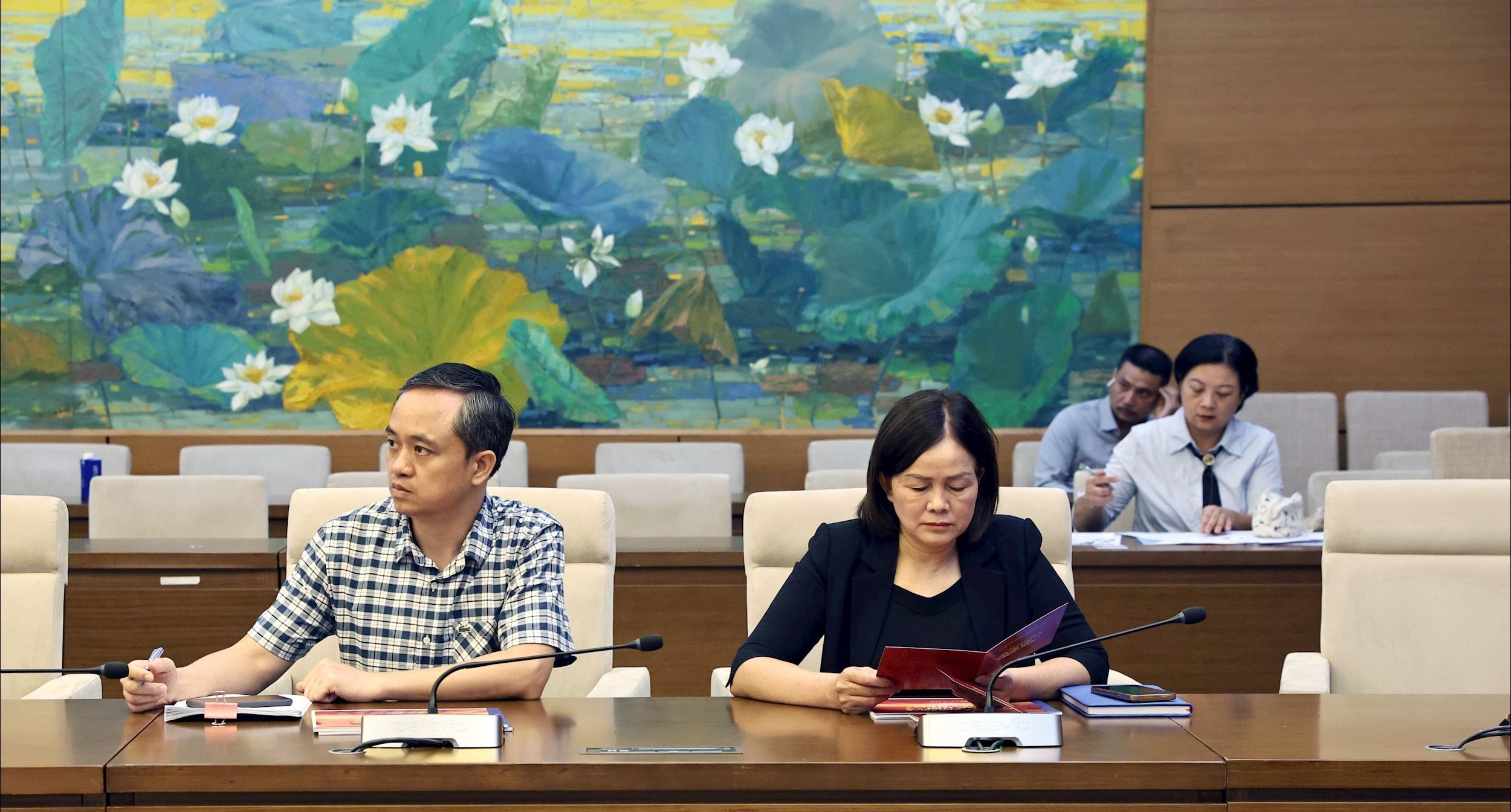 Các đại biểu tham dự cuộc họp (2)