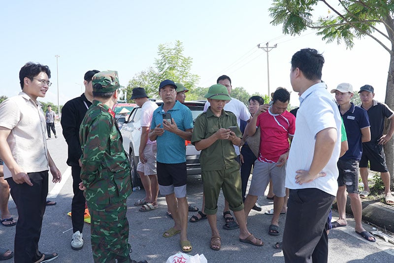 Viettel setzt Drohnen ein, um Flutopfern in Thai Nguyen zu helfen -0