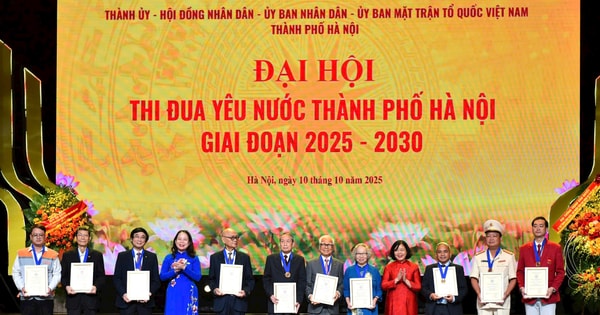Vinh danh 10 "Công dân Thủ đô ưu tú" năm 2025