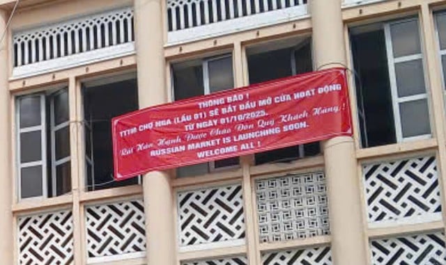 Chợ Nga tiến vô khu trung tâm Sài Gòn - Ảnh 1.
