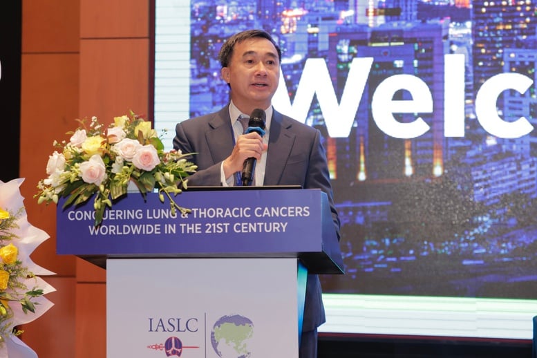 Hơn 500 nhà khoa học trong và ngoài nước trao đổi xu hướng điều trị ung thư phổi- Ảnh 1. Hơn 500 nhà khoa học trong và ngoài nước trao đổi xu hướng điều trị ung thư phổi- Ảnh 1.