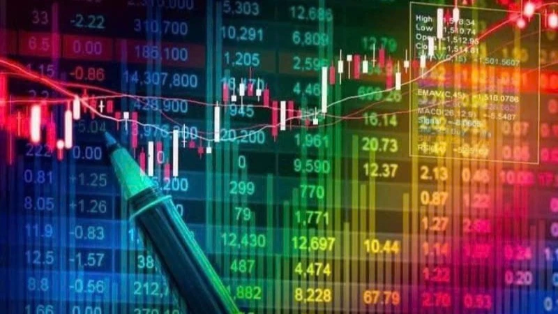 VN-Index giảm nhẹ bất chấp áp lực bán mạnh từ nhóm ngân hàng và chứng khoán