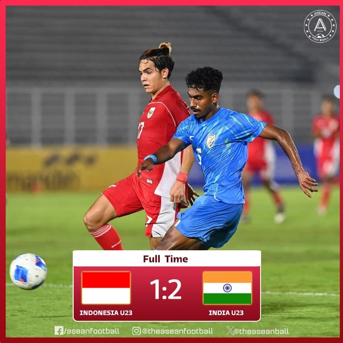 U23 Thái Lan và Indonesia bất ngờ gục ngã trong loạt giao hữu quốc tế - Ảnh 2.