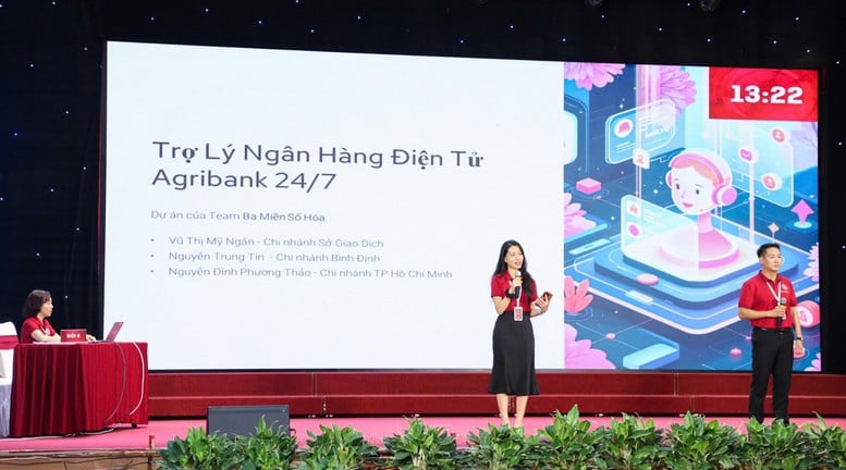 Agribank inspira criatividade com o Concurso Agribank khơi dậy bản lĩnh sáng tạo từ Hội thi “Làm chủ công nghệ trong kỷ nguyên số”- Ảnh 3.