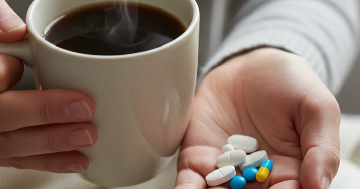 5 loại thuốc nên hạn chế uống chung với cà phê