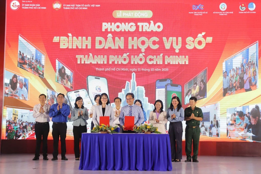 TPHCM phát động phong trào bình dân học vụ số - 3