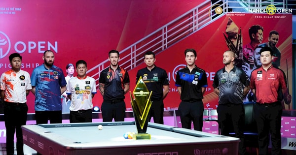 Đinh Chấn Kiệt là đại diện Việt Nam duy nhất vào vòng 1/8 Giải 9 bi Hanoi Open Pool