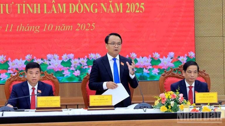 Le secrétaire adjoint du Comité du Parti provincial de Lam Dong, Dang Hong Sy, a affirmé que le 1er Congrès du Parti provincial de Lam Dong, mandat 2025-2030, a été un grand succès. ndo_br_h-8.jpg