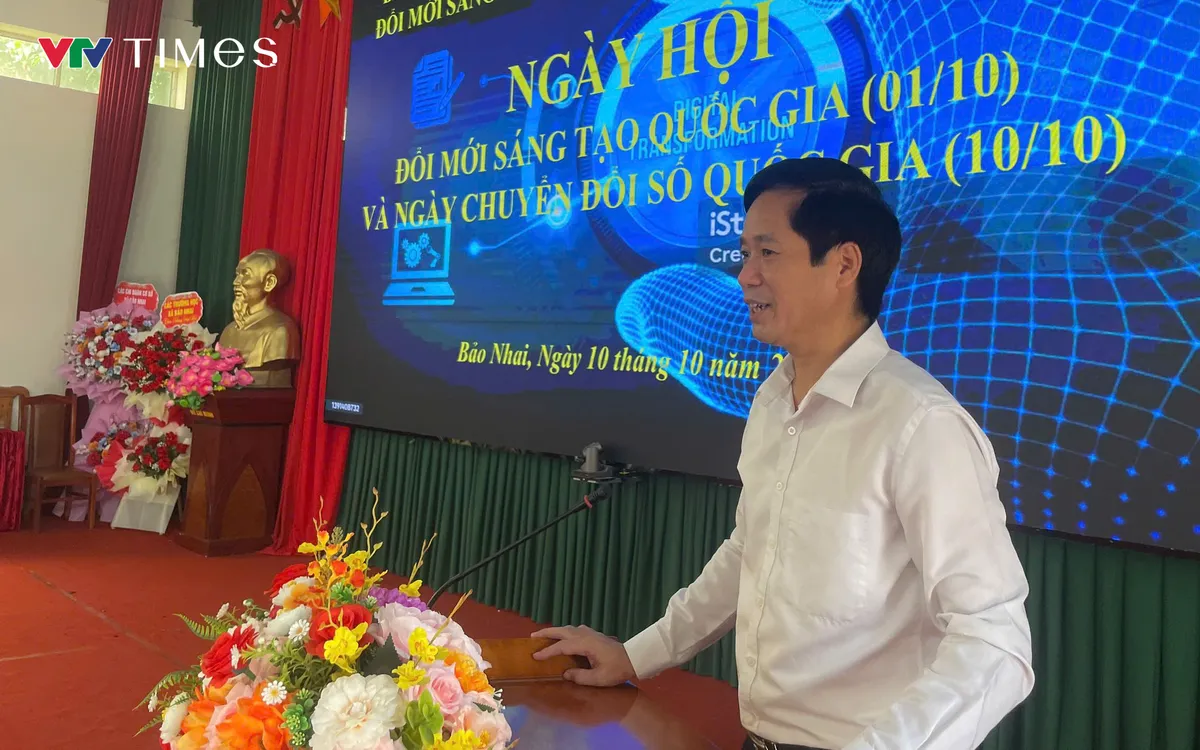 Xã Bảo Nhai coi chuyển đổi số là nhiệm vụ chính trị lâu dài.