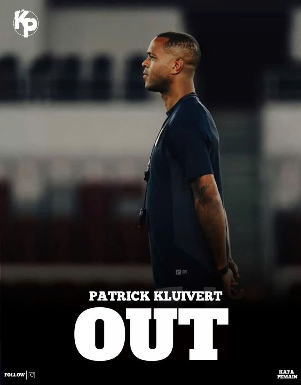 CĐV Indonesia phẫn nộ, muốn sớm sa thải HLV Partrick Kluivert - 1
