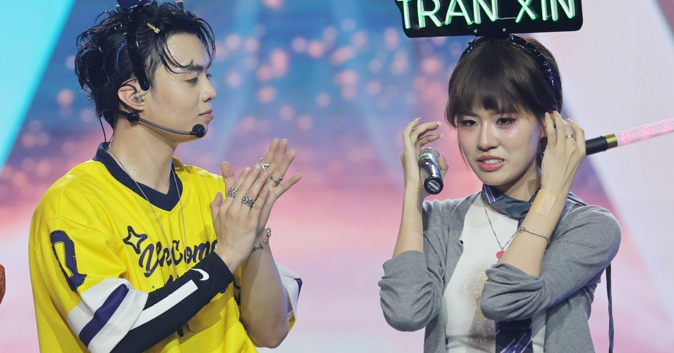 Em xinh Pháo trách móc Negav 'bỏ bê bạn gái' trên sóng 'Anh trai say hi'