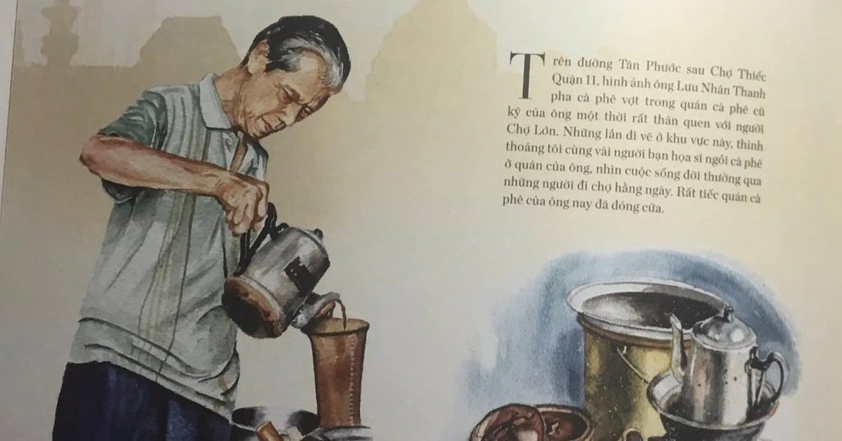 La cà với những ký họa tuyệt đẹp về Nhịp sống Chợ Lớn của Phạm Công Tâm