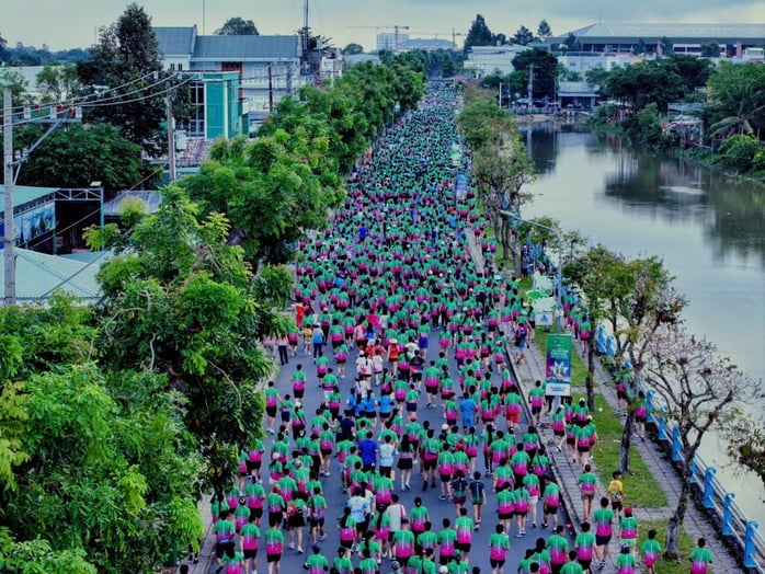 Hơn 12.000 vận động viên tham gia giải chạy quy mô lớn tại Đồng Tháp - Ảnh 2.