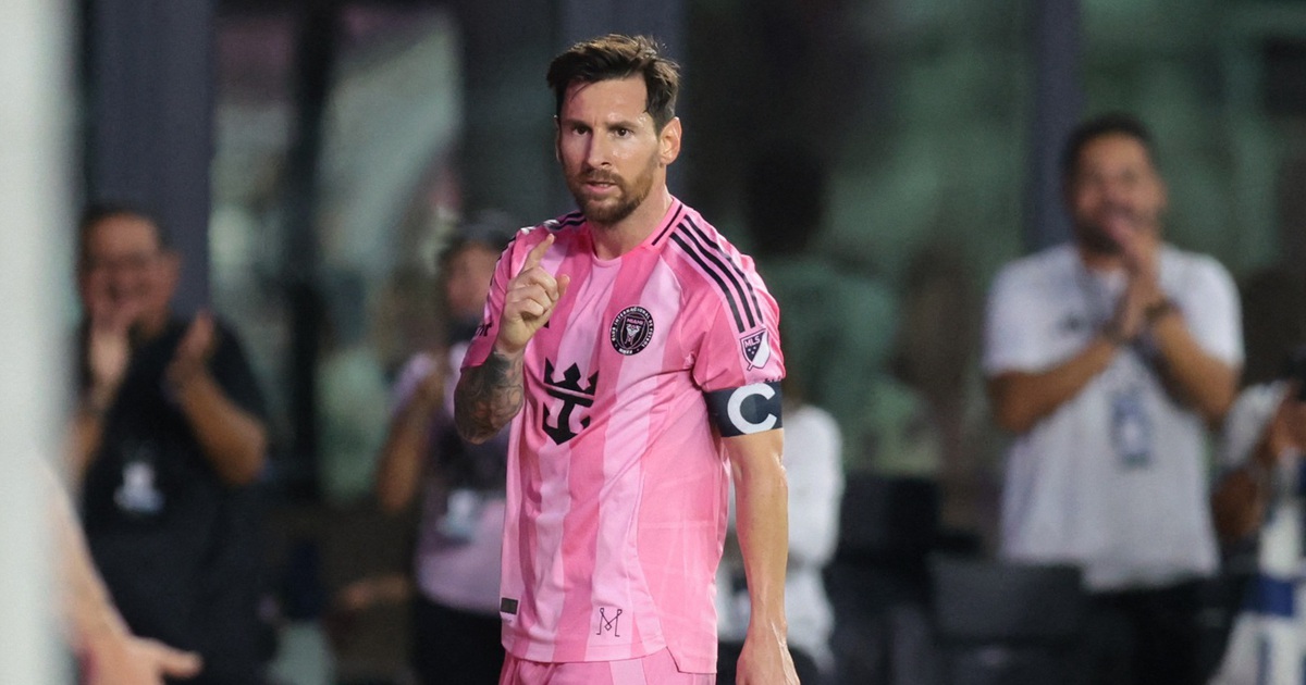 Messi lập cú đúp ngoạn mục ở Mỹ, mừng như bắt được của là… đội tuyển Argentina