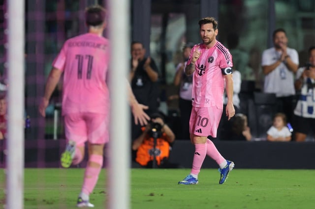 Messi lập cú đúp ngoạn mục ở Mỹ, mừng như bắt được của là… đội tuyển Argentina- Ảnh 1.