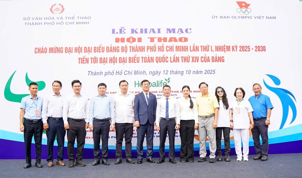 Un festival sportif passionnant accueille le 1er Congrès du Comité du Parti de Hô-Chi-Minh-Ville - photo 1