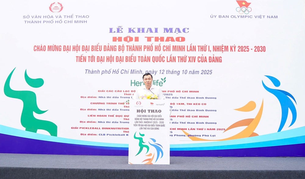 Un festival sportif passionnant accueille le 1er Congrès du Comité du Parti de Hô-Chi-Minh-Ville - photo 2