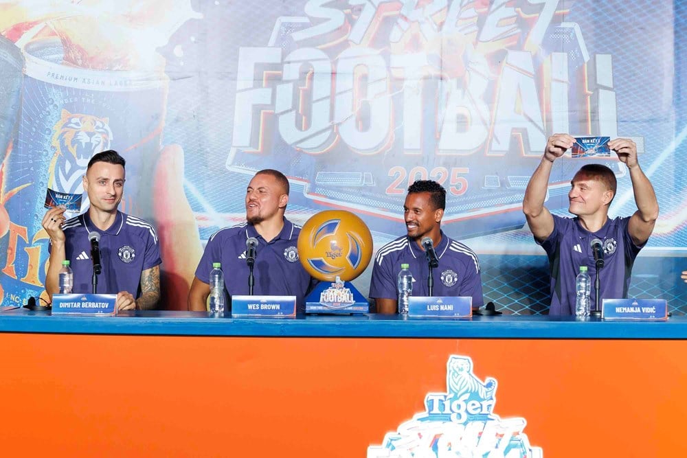 វីរបុរស Manchester United បួននាក់គាំទ្រ Tiger Street Football 2025 វគ្គផ្តាច់ព្រ័ត្រថ្នាក់ជាតិ - រូបថត 4