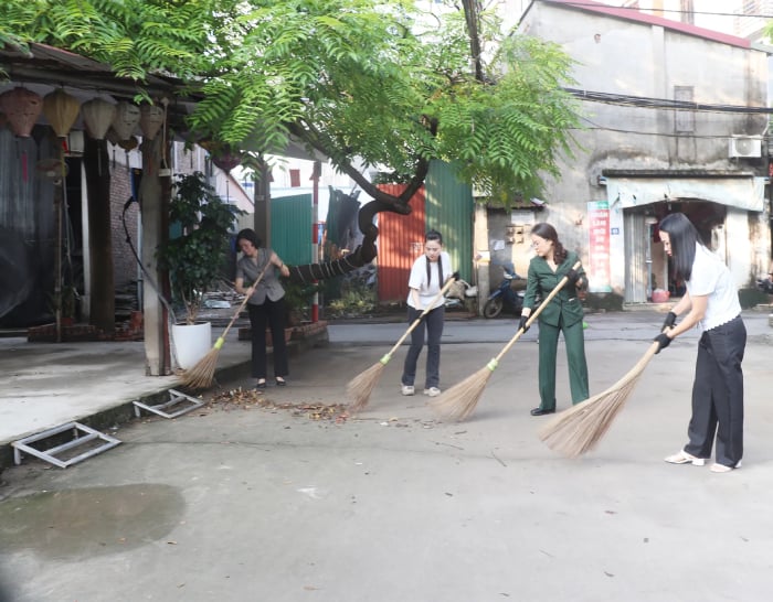 Phường Tây Tựu ra quân 