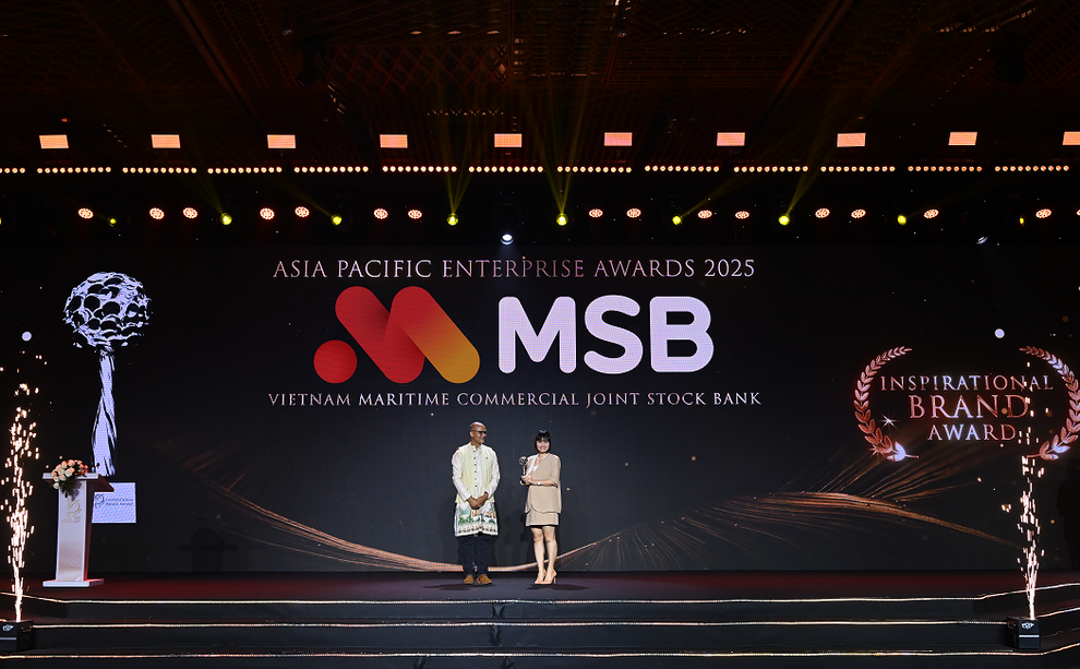 MSB nhận 2 giải thưởng tại APEA 2025 - 2
