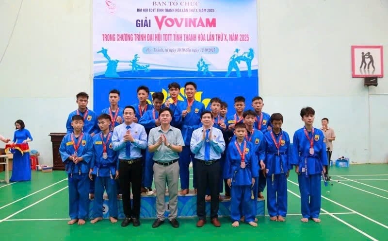 Giải Vovinam Thanh Hóa 2025: Lan tỏa tinh thần thượng võ, rèn luyện sức khỏe - Ảnh 1.
