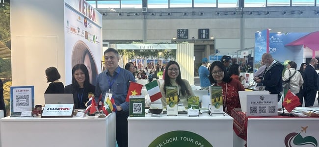 Gian hàng Việt Nam gây ấn tượng tại Hội chợ du lịch chuyên nghiệp TTG Travel Experience 2025 - Ảnh 1.