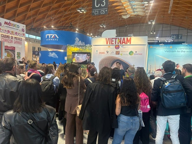 Gian hàng Việt Nam gây ấn tượng tại Hội chợ du lịch chuyên nghiệp TTG Travel Experience 2025 - Ảnh 3.