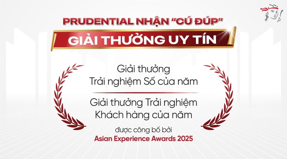 Prudential nhận 2 giải thưởng tại Asian Experience Awards 2025 - 1