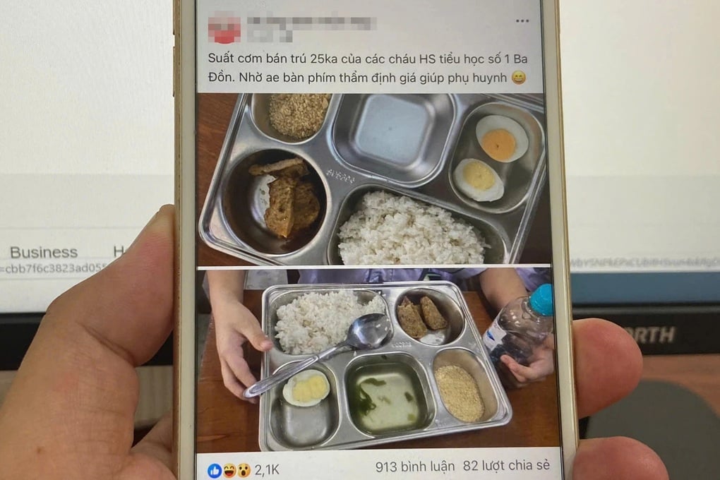 Suất cơm bán trú của học sinh: Chỗ tranh cãi, nơi nhận “mưa” lời khen - 1