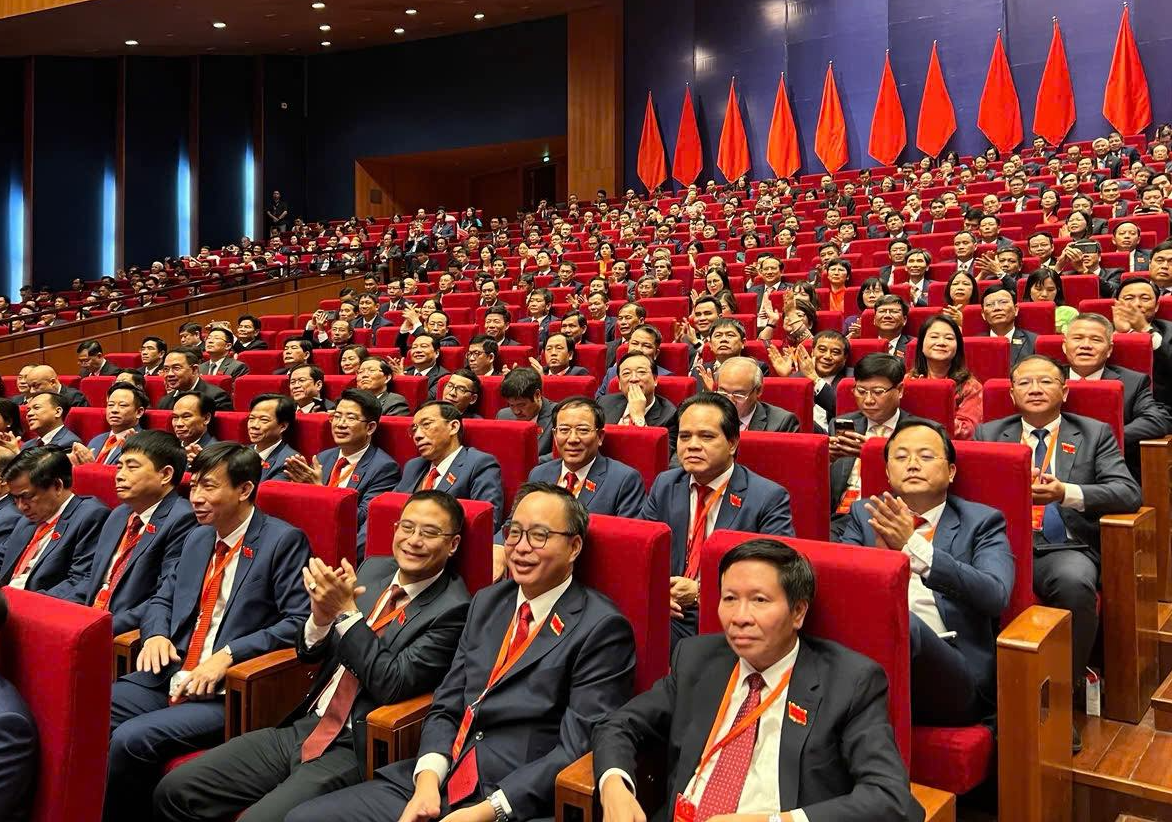 Chùm ảnh: Khai mạc trọng thể Đại hội đại biểu Đảng bộ Chính phủ lần thứ I- Ảnh 12.