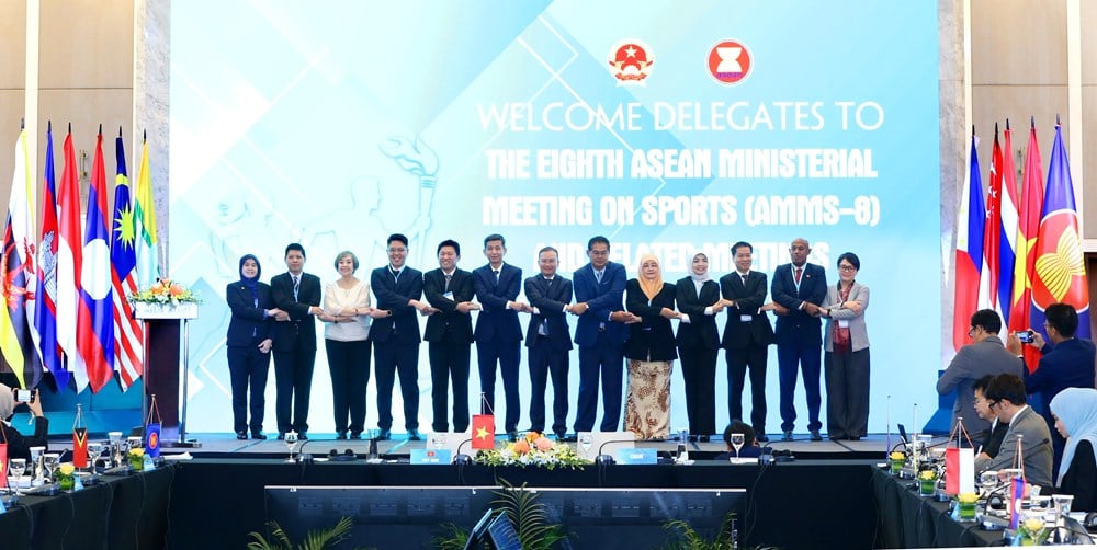 Eröffnung des 16. ASEAN-Treffens hochrangiger Beamter zum Thema Sport – Foto 3