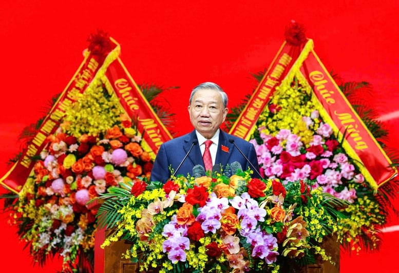 Tổng Bí thư Tô Lâm nhấn mạnh 3 yêu cầu và 5 định hướng công tác trọng tâm với Đảng bộ Chính phủ - Ảnh 1.